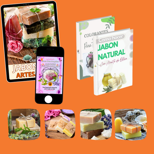 Libro digital “emprende con jabones artesanales”🧼